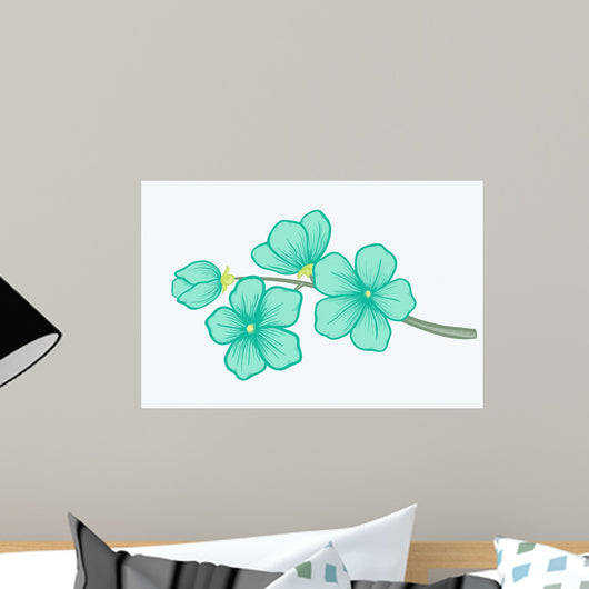 Beautiful blooming branch, a symbol of spring Wall Decal