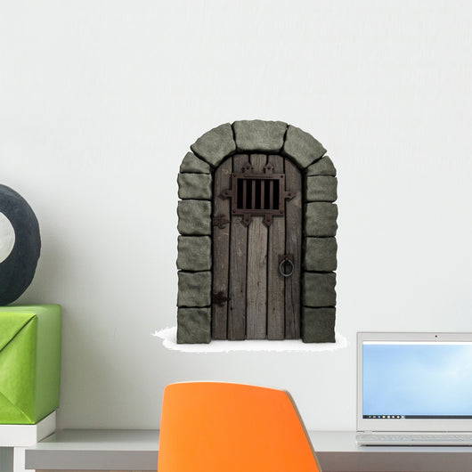 3d Illustration of a Castle Door