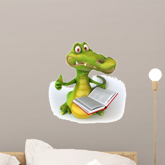 Crocodile Wall Mural