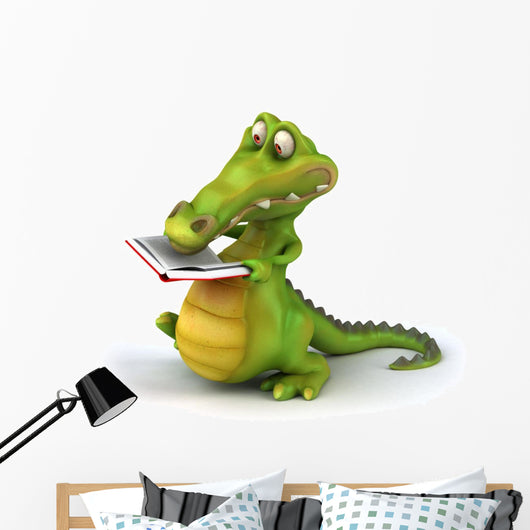 Crocodile Wall Mural
