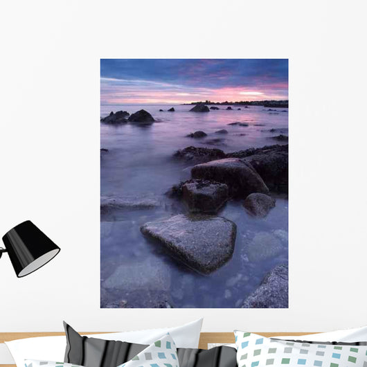 Rocky Shore Wall Decal