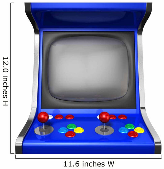 Arcade Machine Closeup Wall Decal