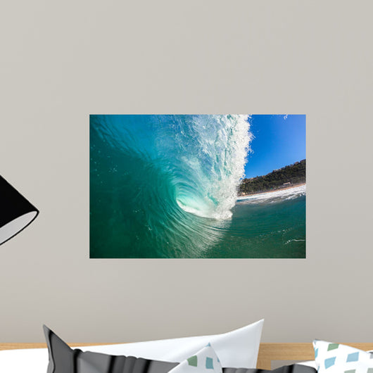 Ocean Wave Crashing Hollow Coastline