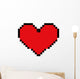 Heart Love 8 Bit Retro Vintage Style