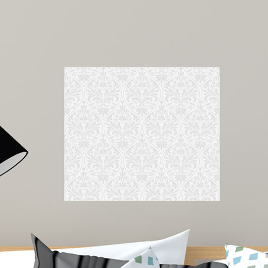Damask Seamless Pattern Wall Decal Design 2