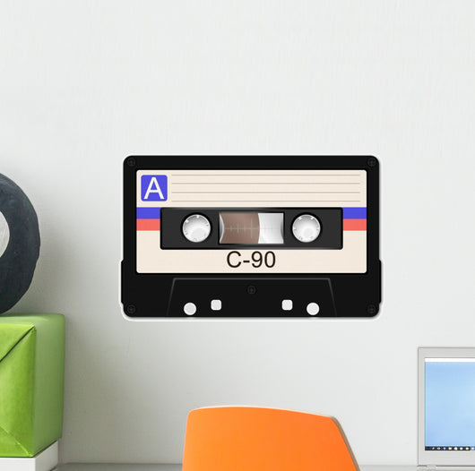 Cassette Tape Wall Decal