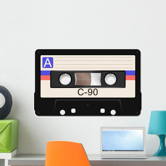 Cassette Tape Wall Decal