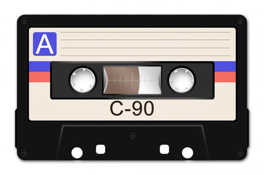 Cassette Tape Wall Decal