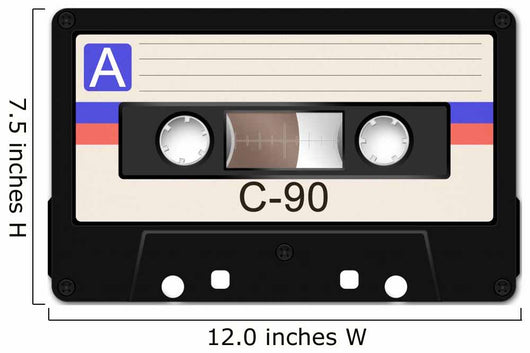 Cassette Tape Wall Decal