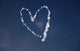 Clouds Heart Shape Wall Decal