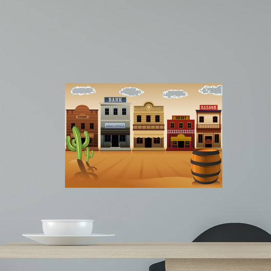 Old western town