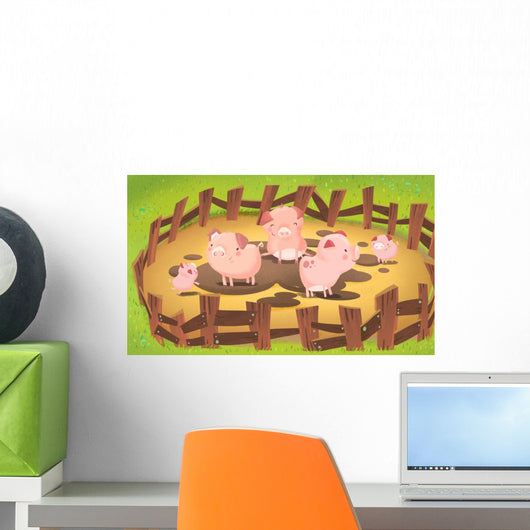 Cerdos Wall Decal