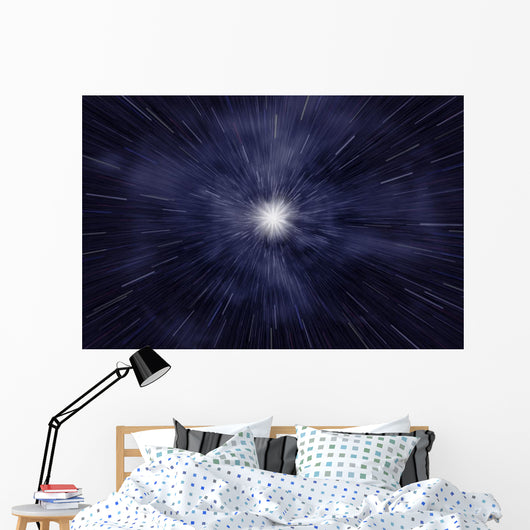 At the speed of light