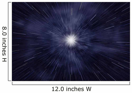 At the speed of light