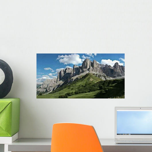 Dolomiti Gruppo Del Sella Wall Decal
