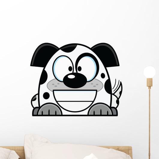 Cartoon Dalmatian Puppy Wall Decal
