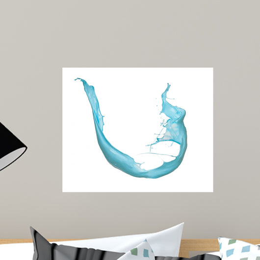 Blue splash