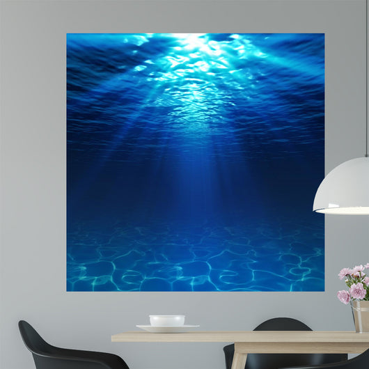 underwater view with sandy seabed