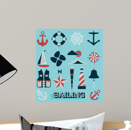 Vector Set: Sailing Icons and Symbols