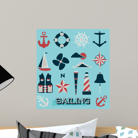 Vector Set: Sailing Icons and Symbols