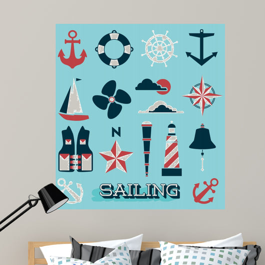 Vector Set: Sailing Icons and Symbols