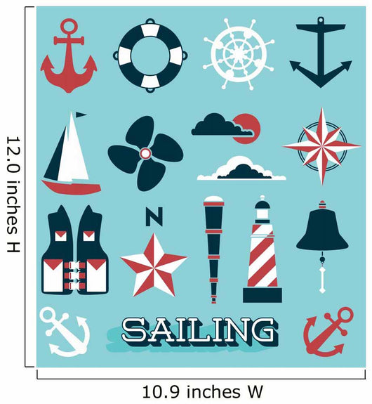 Vector Set: Sailing Icons and Symbols