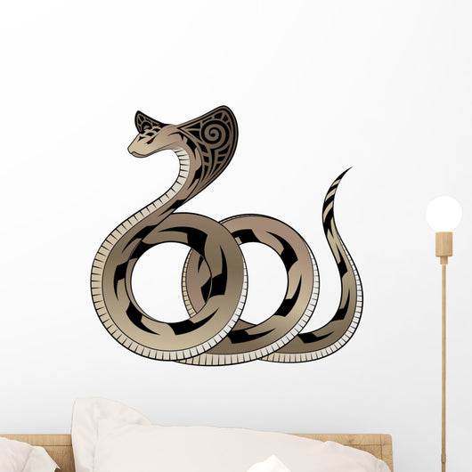 Snake Tattoo Cobra Wall Decal