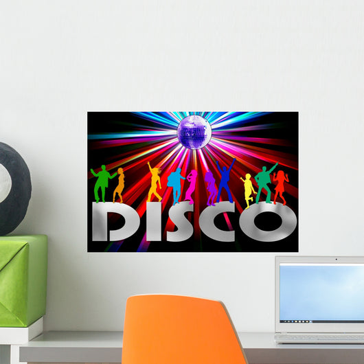 Disco Ball Wall Mural
