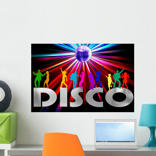 Disco Ball Wall Mural