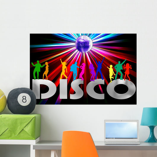 Disco Ball Wall Mural
