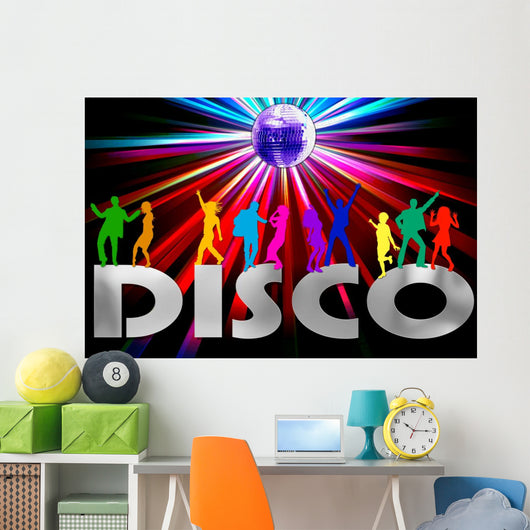 Disco Ball Wall Mural