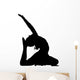 Acrobatic Gymnastics Dance Routine Silhouette