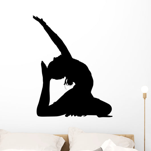 Acrobatic Gymnastics Dance Routine Silhouette