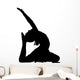 Acrobatic Gymnastics Dance Routine Silhouette