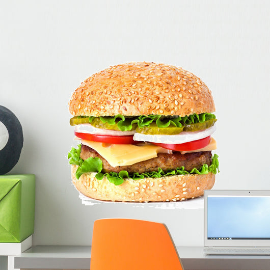 hamburger Wall Decal