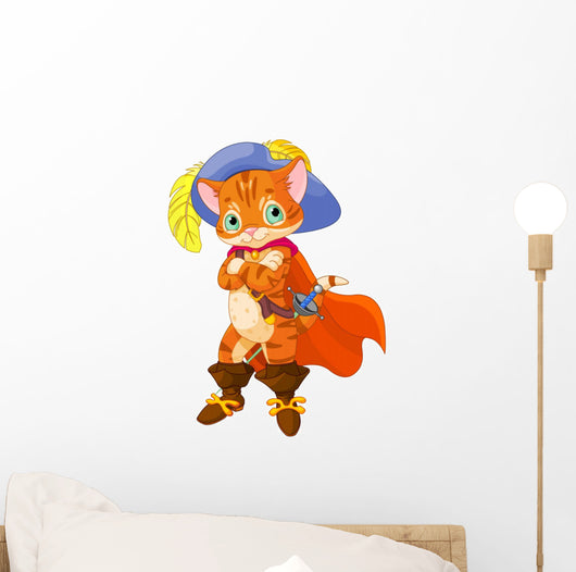 Puss in Boots Wall Decal