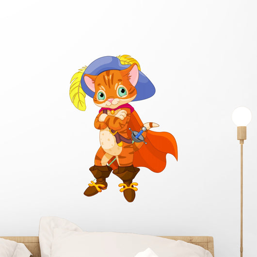 Puss in Boots Wall Decal