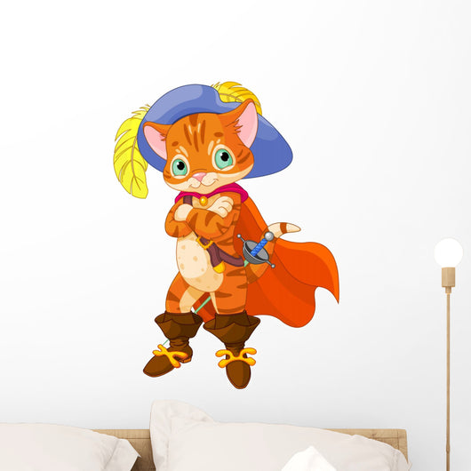 Puss in Boots Wall Decal