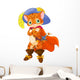 Puss in Boots Wall Decal