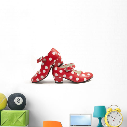 two flamenco shoes Wall Decal
