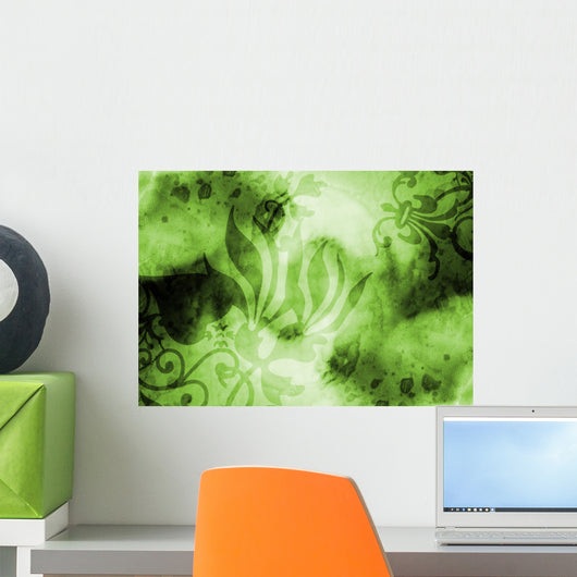 abstract artwork with ornaments Wall Mural