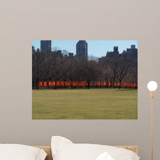 The Gates in Central Park Wall Mural