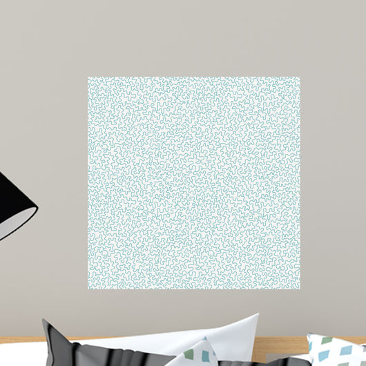 Seamless Abstract Hand Drawn Wall Decal