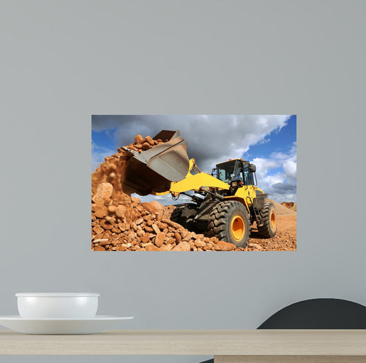 Front End Loader Tipping Stone