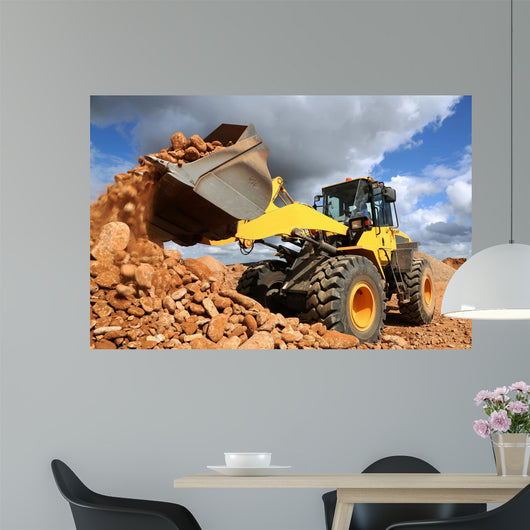Front End Loader Tipping Stone