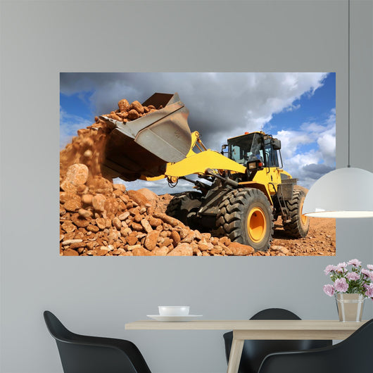 Front End Loader Tipping Stone