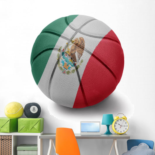 Mexican Basketball Wall Decal