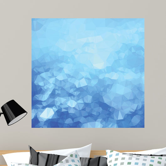 Texture Triangle Geometry Summer Wall Decal