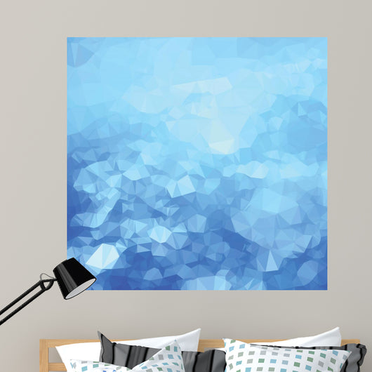 Texture Triangle Geometry Summer Wall Decal