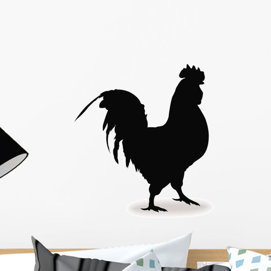 Form Contour Cock, Chicken Sign Logo Wall Decal